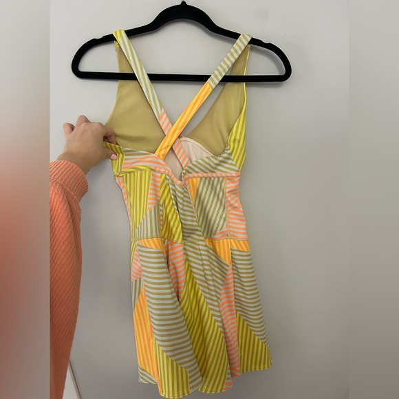 FP Movement Free People Drop Shot Colorfil Printed Skortsie Athletic Dress - Picture 6 of 6